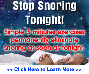 The Stop Snoring And Sleep Apnea Program Review - Stop Snoring Tonight!